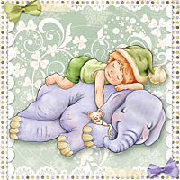 The Best Nap Ever! - Digital Stamp